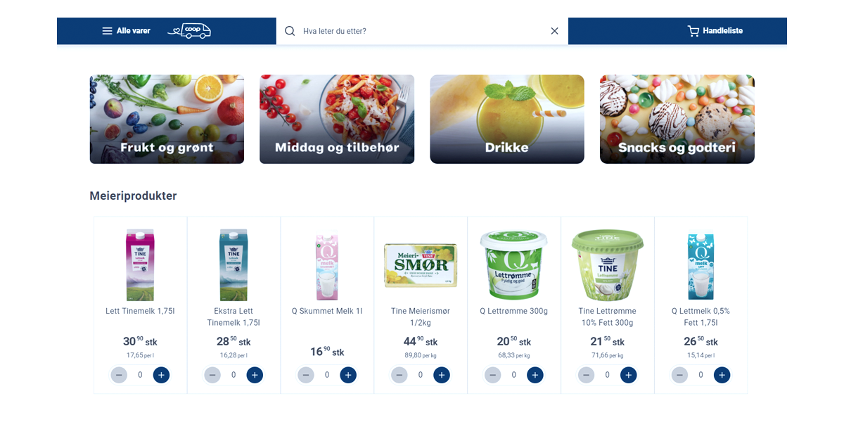 Coop Norway case story A complete in eight days